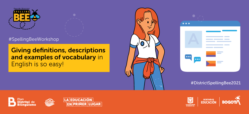 Imagen Giving definitions, descriptions and examples of vocabulary in English is so easy! 