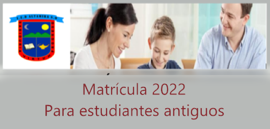 Imagen Matrícula Estudiantes Antiguos 2022