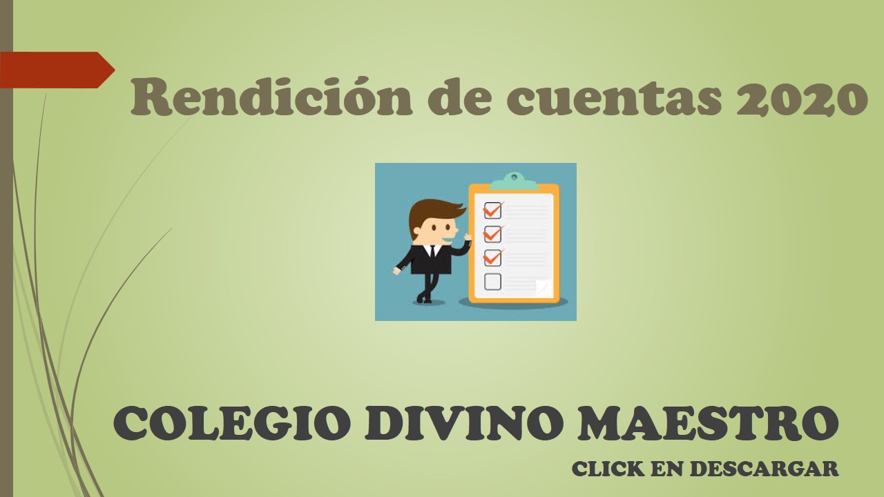Imagen RENDICIÓN DE CUENTAS  2020