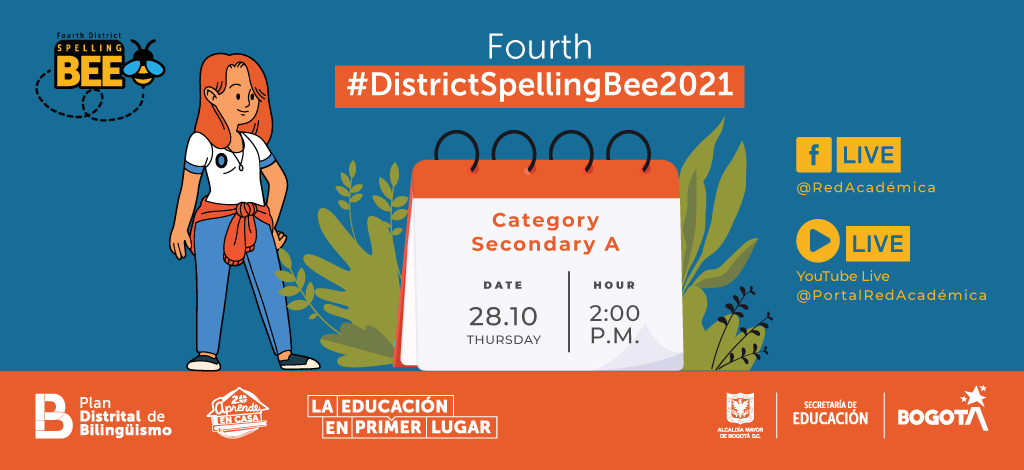 Imagen Fourth District Spelling Bee Contest - Secondary B