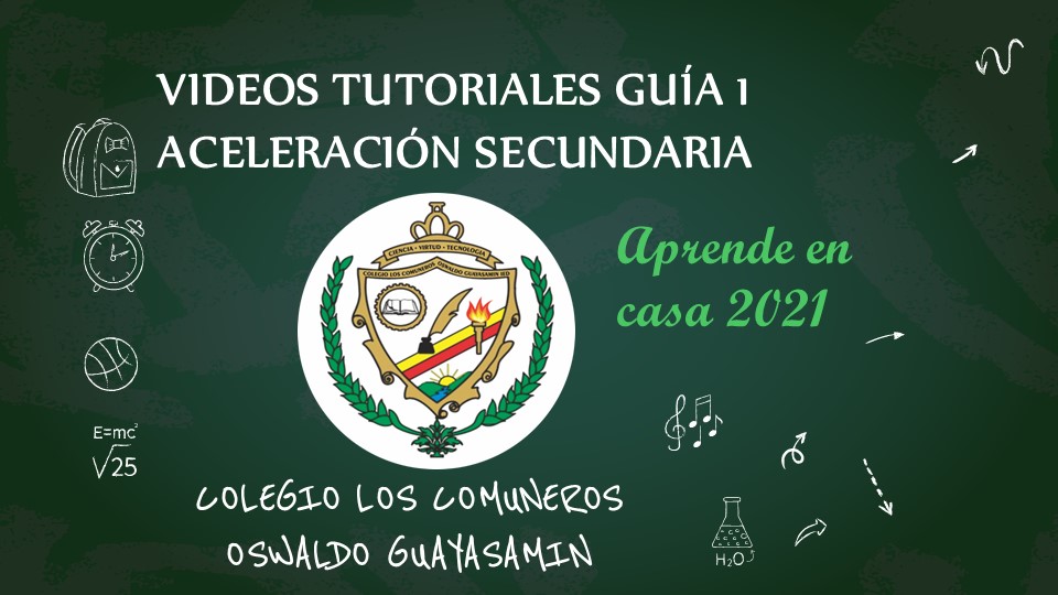 Imagen VIDEOS TUTORIALES GUÍA 1 VOLVER A LA ESCUELA