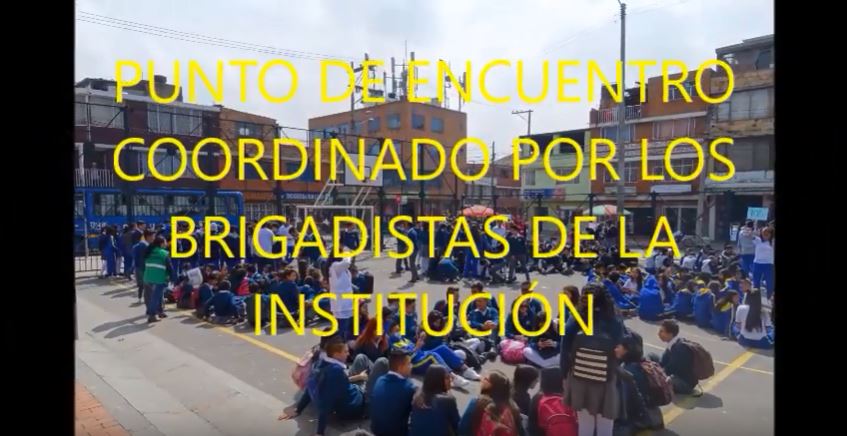 Imagen Simulacro de Evacuación