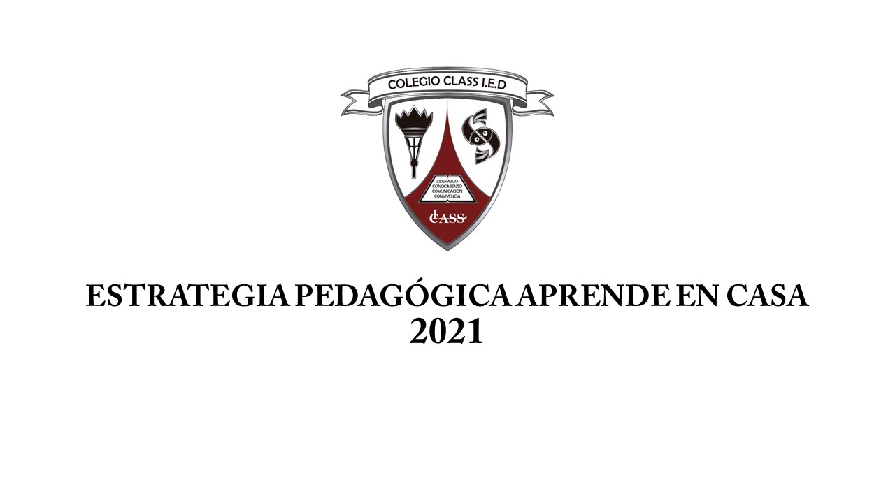Imagen ESTRATEGIA APRENDER EN CASA 2021 COLEGIO CLASS