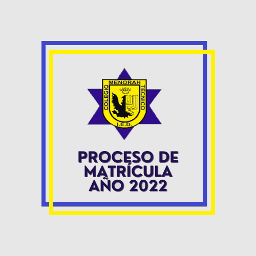 Imagen PROCESO DE MATRÍCULA AÑO 2022