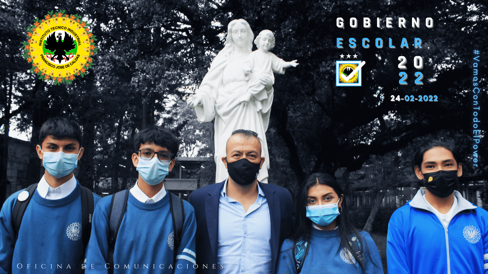 Siga el cubrimiento oficial al evento del día. Elecciones Gobierno Escolar 2022.