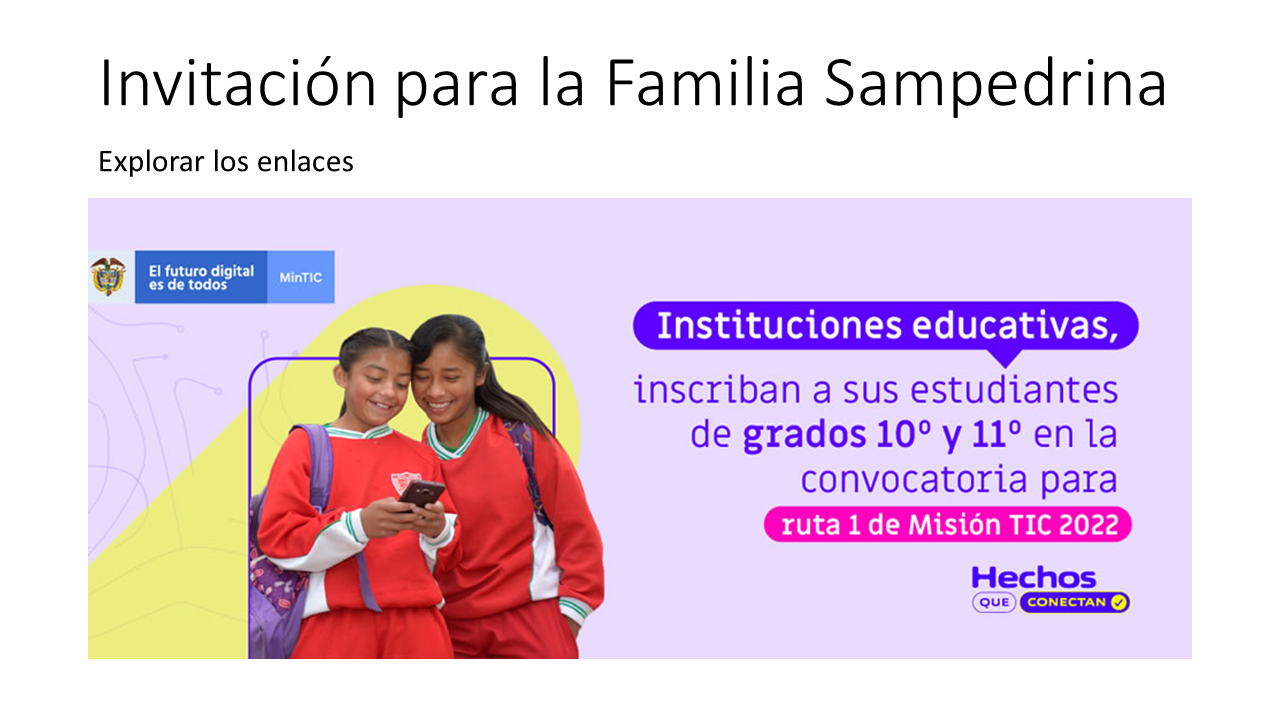 RUTA 1 MISIÓN MINTIC 2022