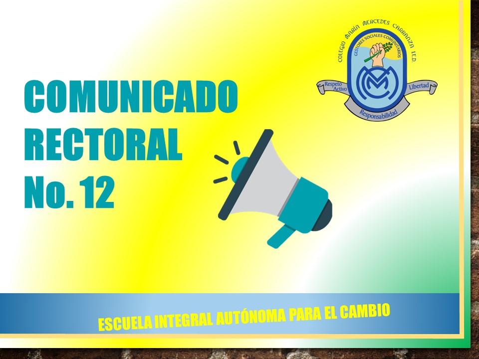 COMUNICADO No. 12
