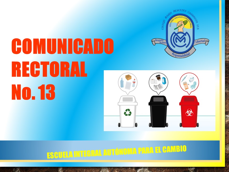 COMUNICADO No. 13