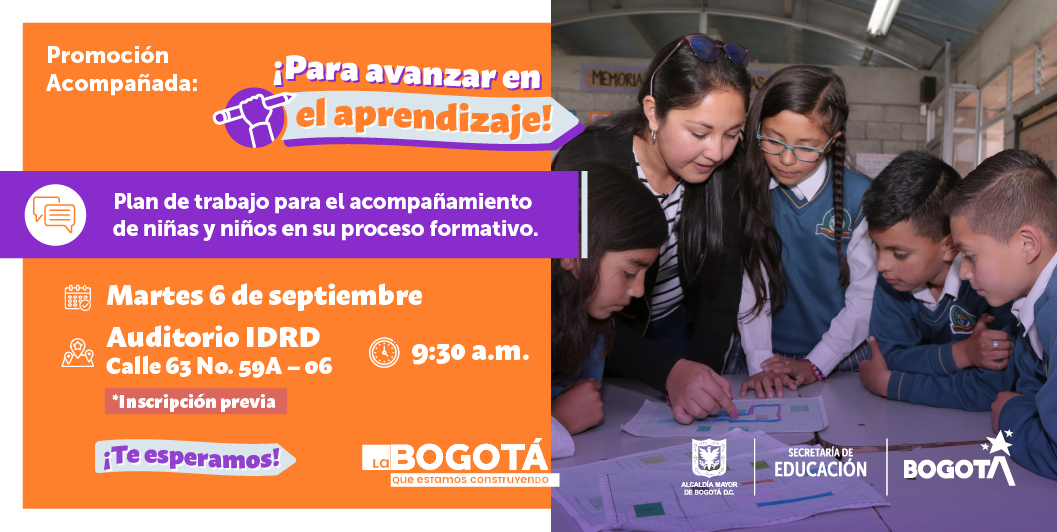 PROMOCIÓN ACOMPAÑADA: ¡Para avanzar en el aprendizaje!