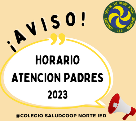 HORARIO ATENCION PADRES 2023