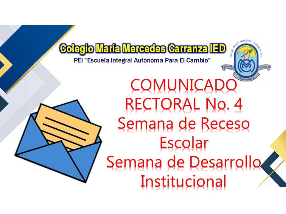 COMUNICADO No. 4