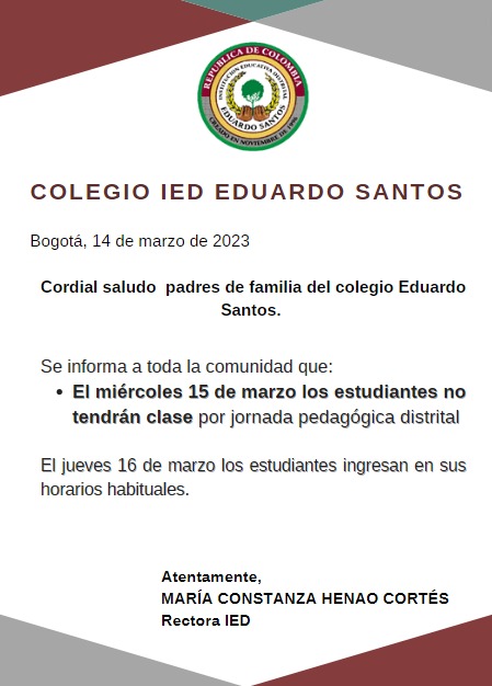 JORNADA PEDAGOGICA DISTRITAL