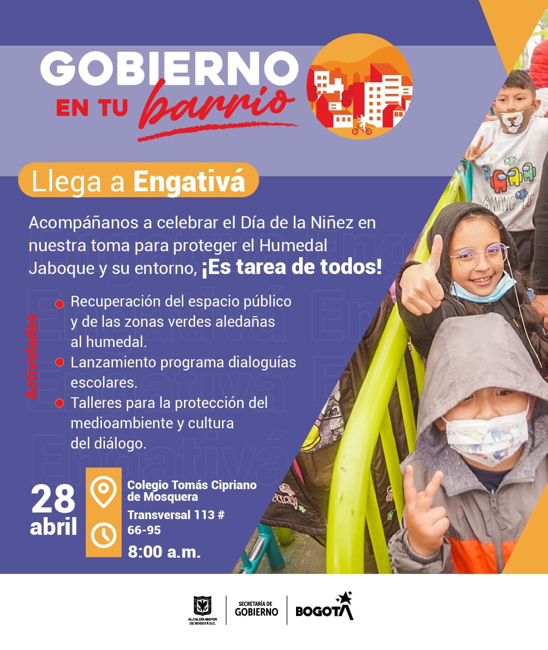 GOBIERNO EN TU BARRIO VIERNES 28 DE ABRIL