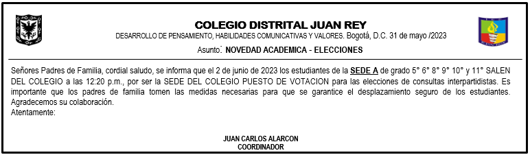 CIRCULAR 31 DE MAYO 2023