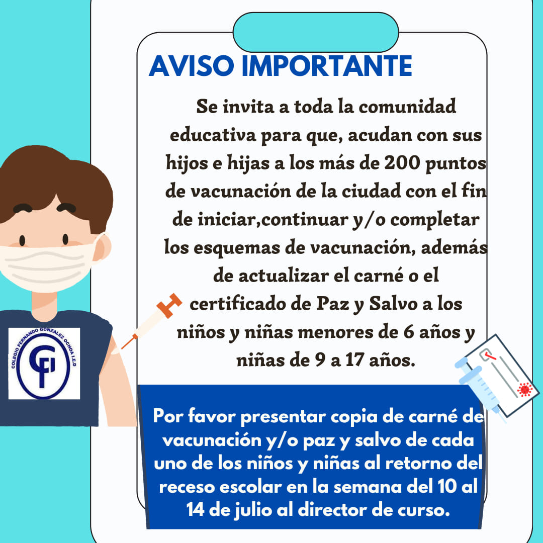 AVISO IMPORTANTE