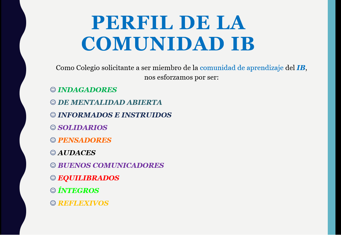 Perfil Comunidad IB
