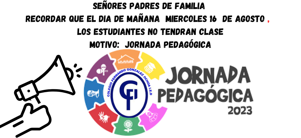 JORNADA PEDAGOGICA 16 DE AGOSTO