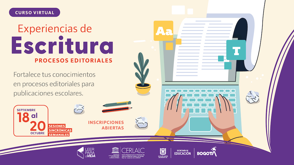 Convocatoria Curso Virtual / Experiencias de escritura: procesos editoriales