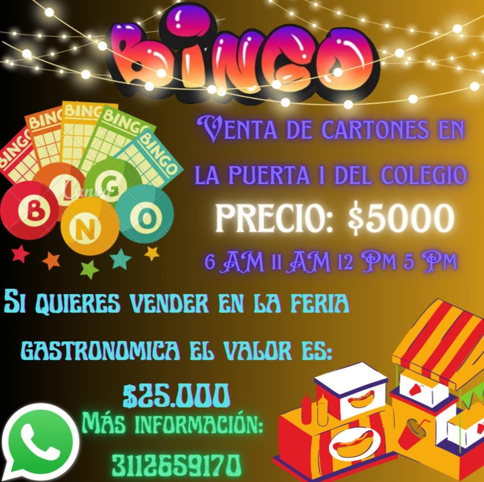 BINGO CELEBRACIÓN DÍA DE LA FAMILIA