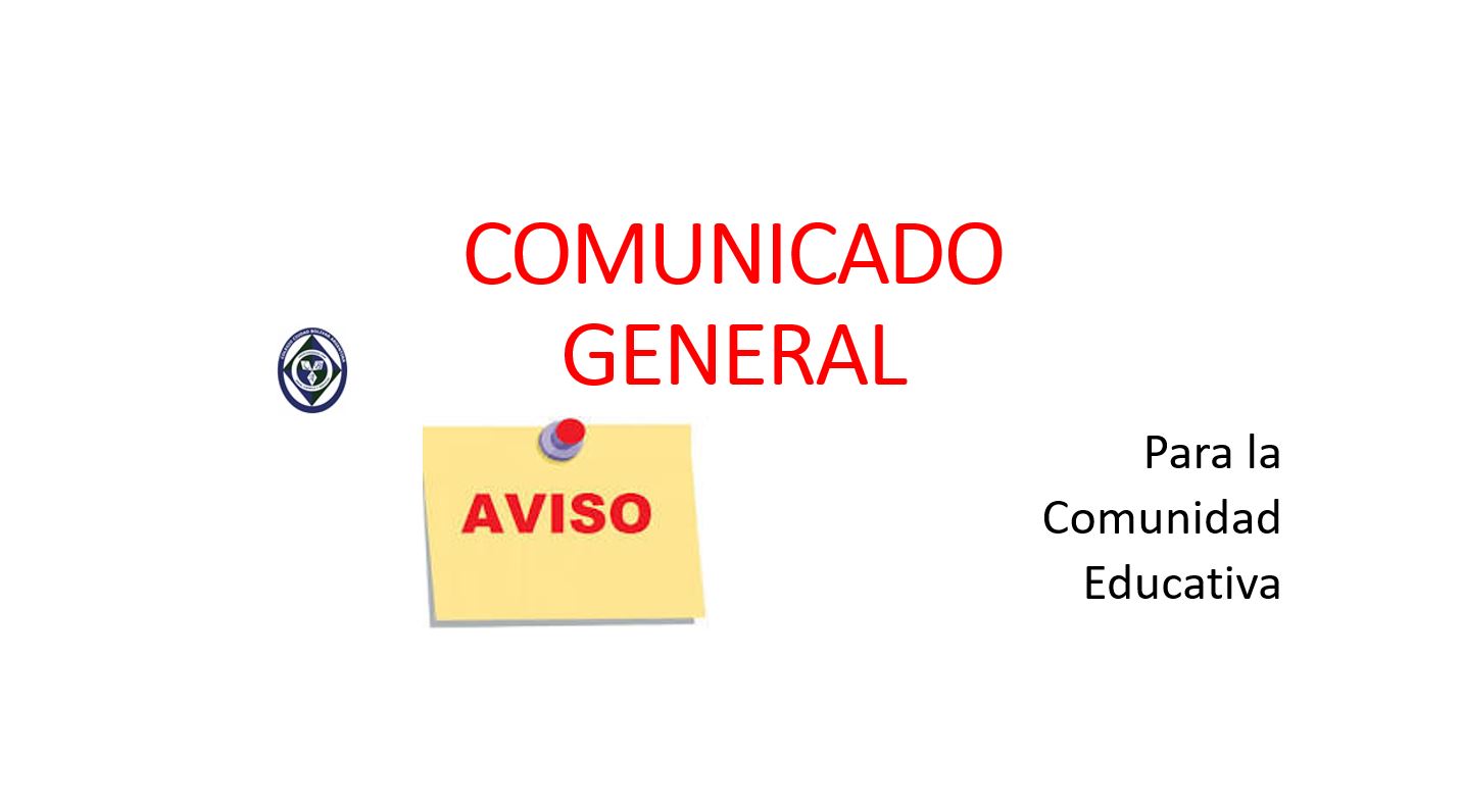 COMUNICADO IMPORTANTE 