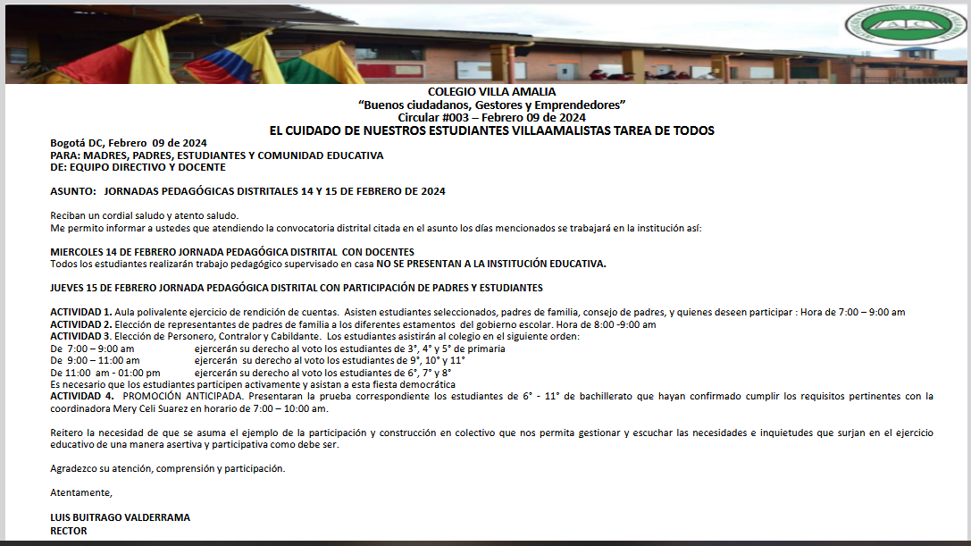 Circular 03 del 9 de Febrero 2024