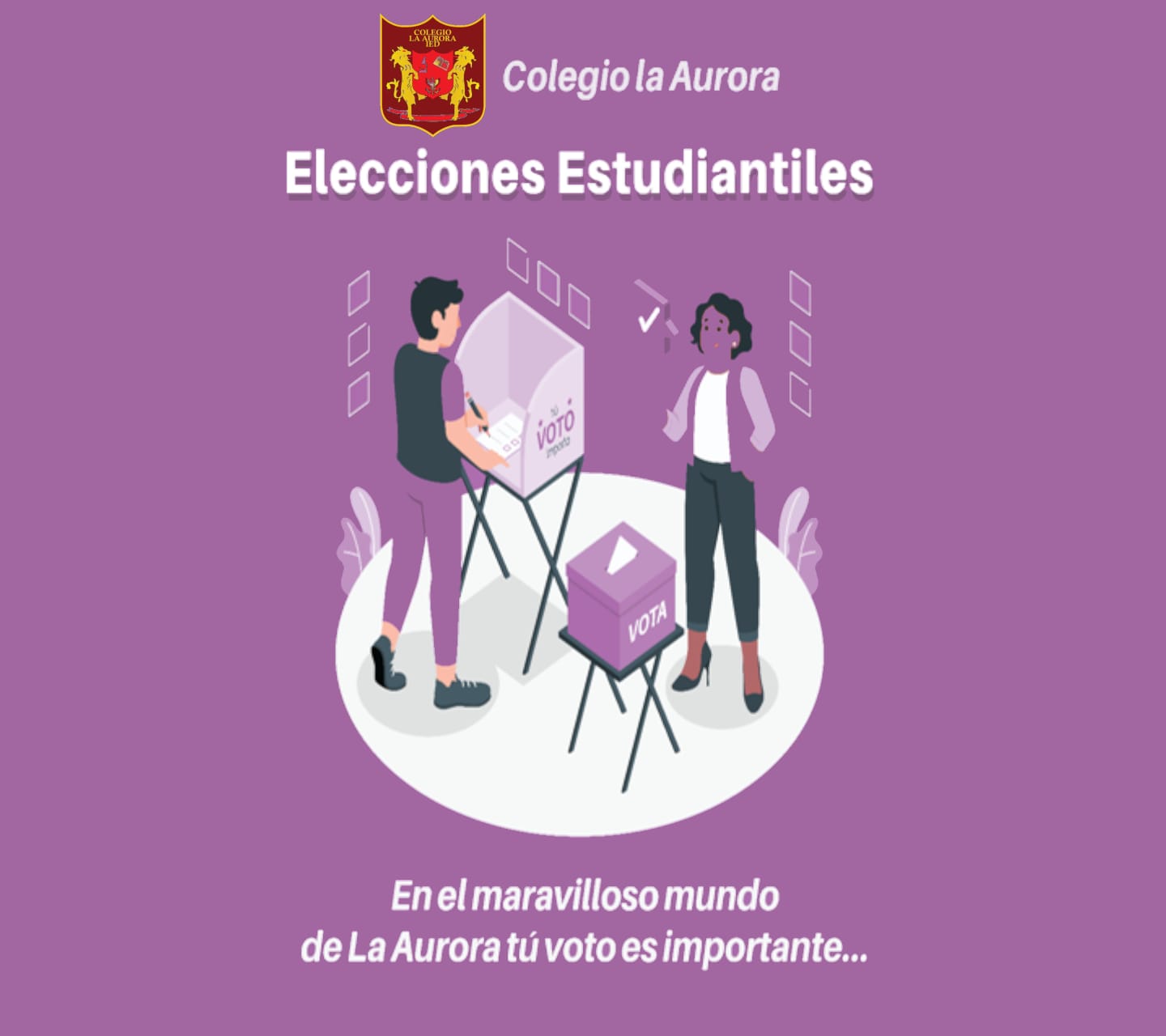 ELECCIÓN DE GOBIERNO ESCOLAR 2024 