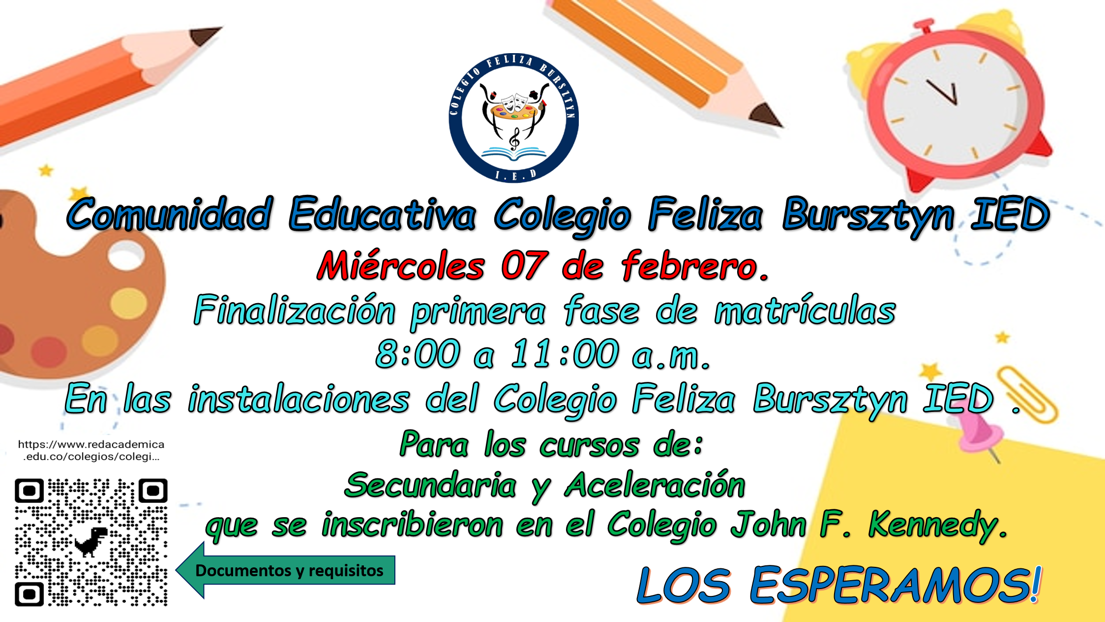 Matrículas Miércoles