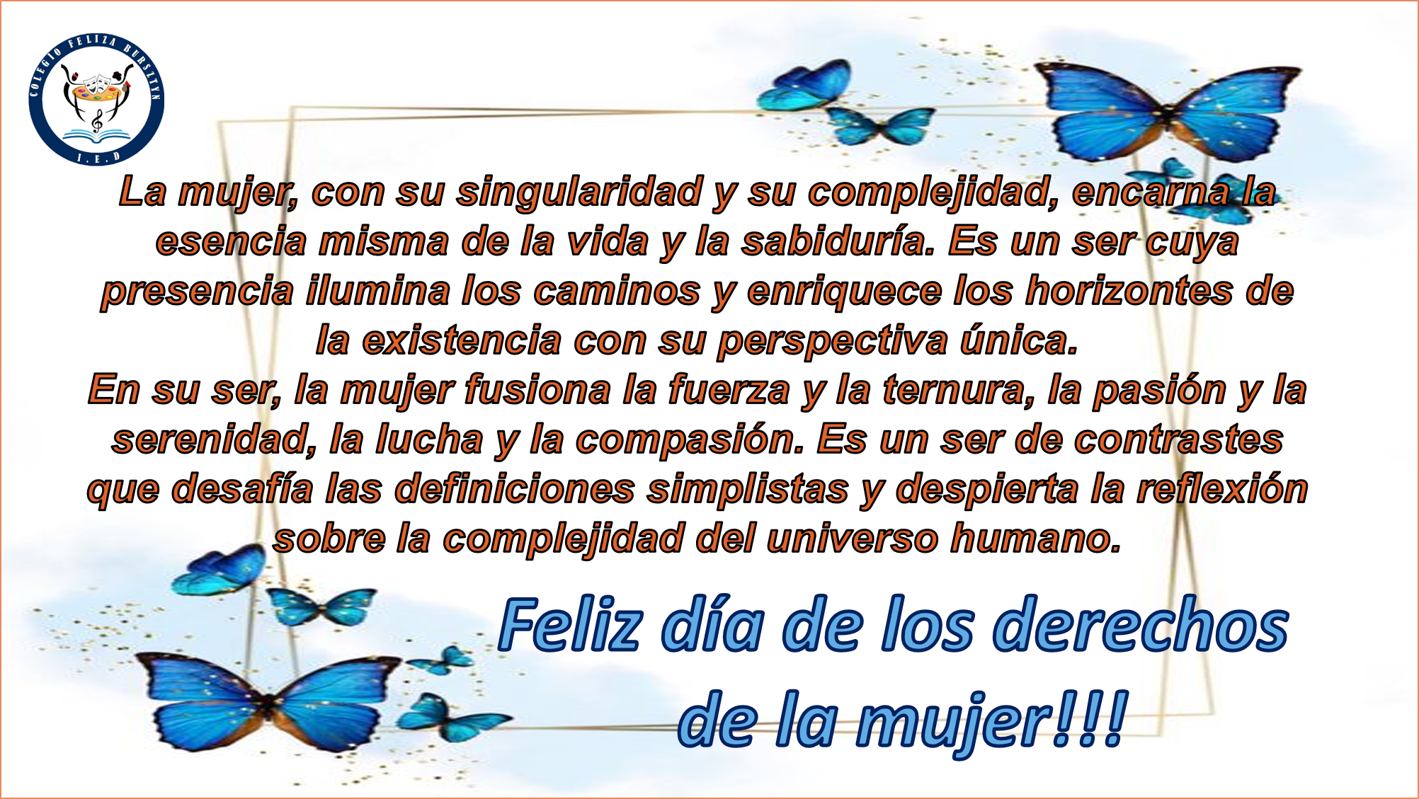 CONMEMORACIÓN DÍA DE LA MMUJER