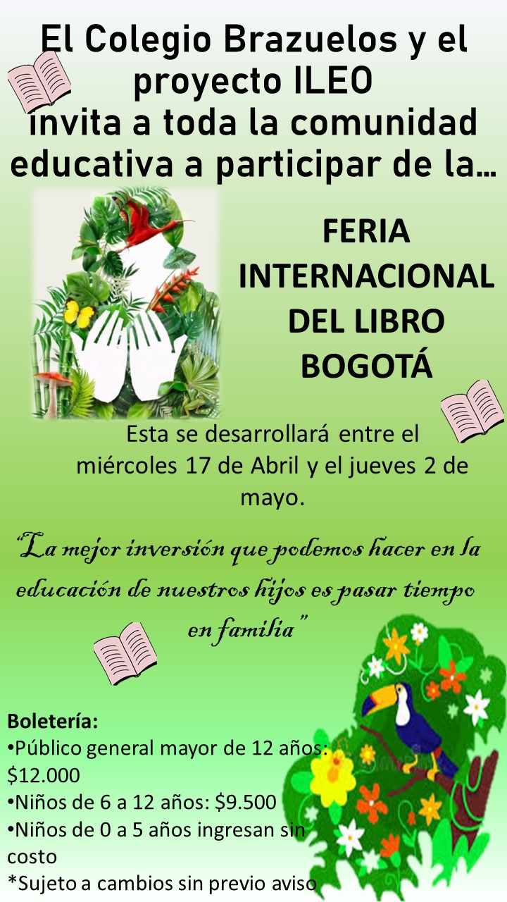Invitación feria del libro 2024