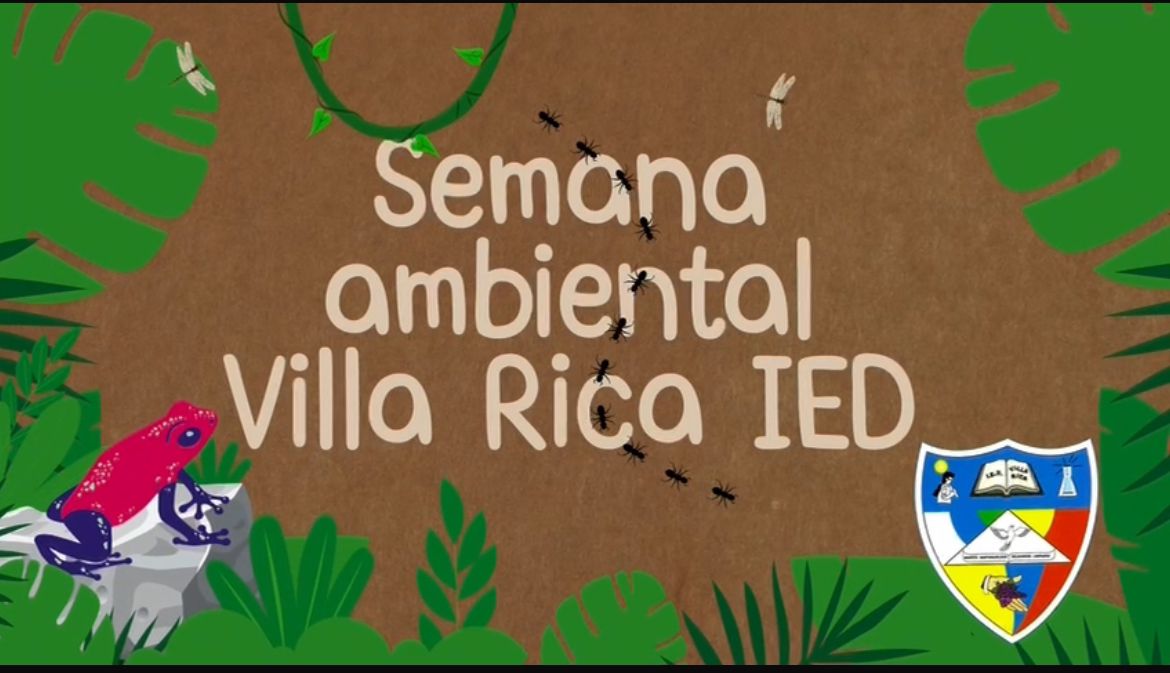 Imagen con texto de la semana ambiental