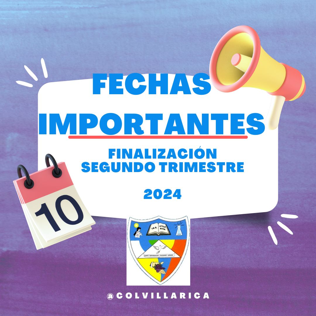 Imagen con texto de fechas importantes agosto