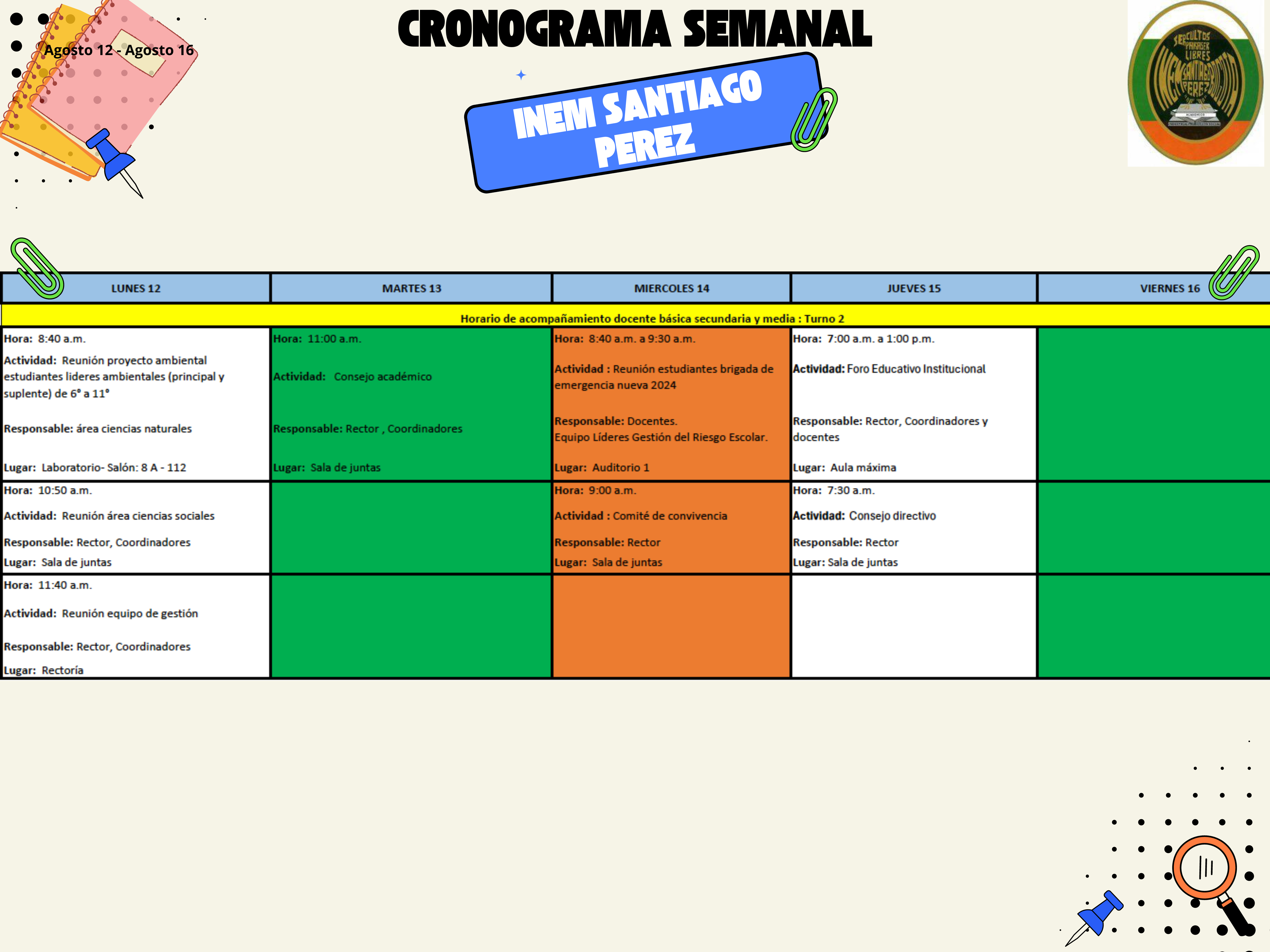 cronograma