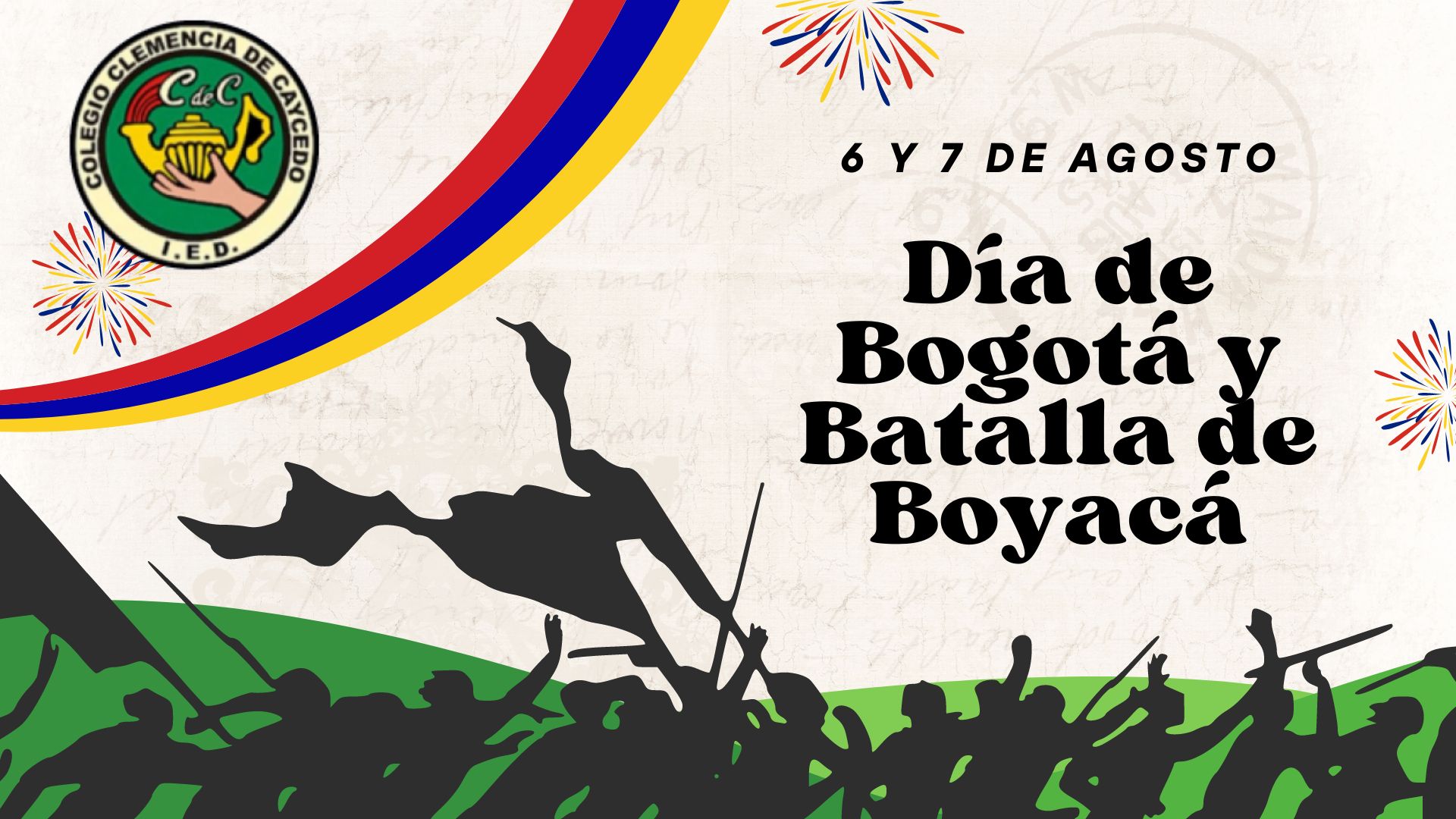Día de Bogotá y Batalla de Boyacá 2024
