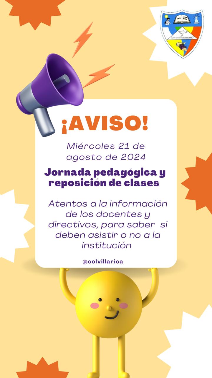 Imagen de l jornada pedadogica y reposición