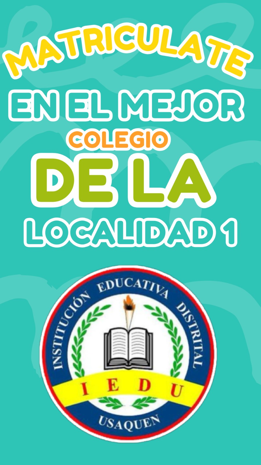 👩‍🎓👩‍🎓👩‍🎓👩‍🎓Quieres estudiar en nuestro colegio!!! inscríbete en el siguiente enlace👨‍🎓👨‍🎓👨‍🎓 SOLO PARA ESTUDIANTES NUEVOS 2024😳😳😳  https://www.educacionbogota.edu.co/portal_institucional/