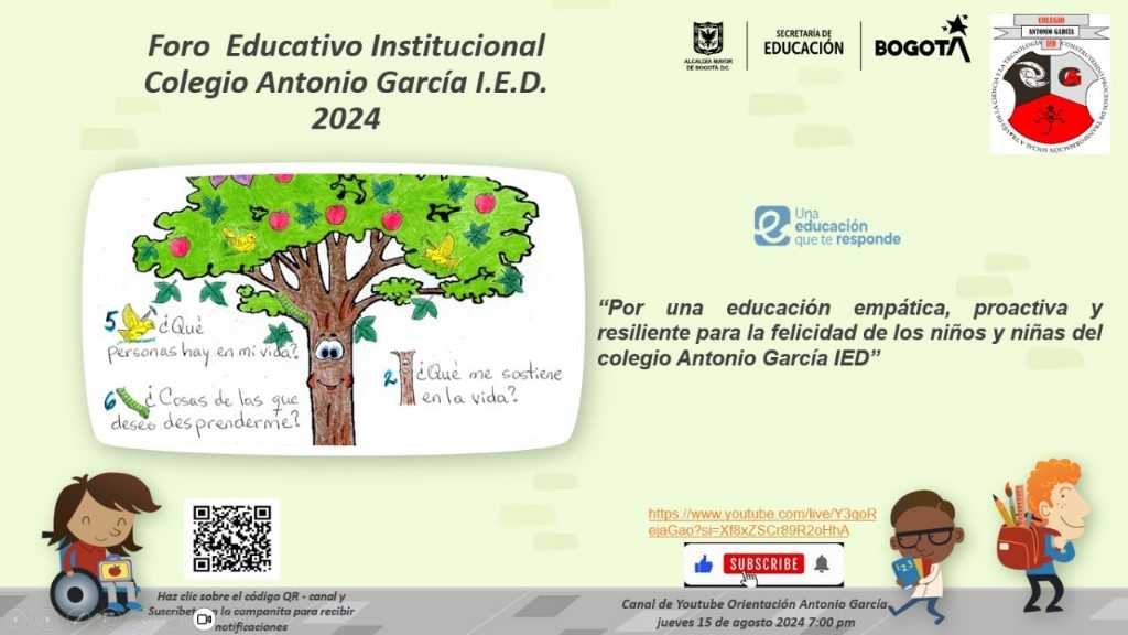 Jueves 15 de Agosto a las 7:00 pm.