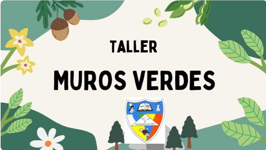 Imagen con texto muros verdes