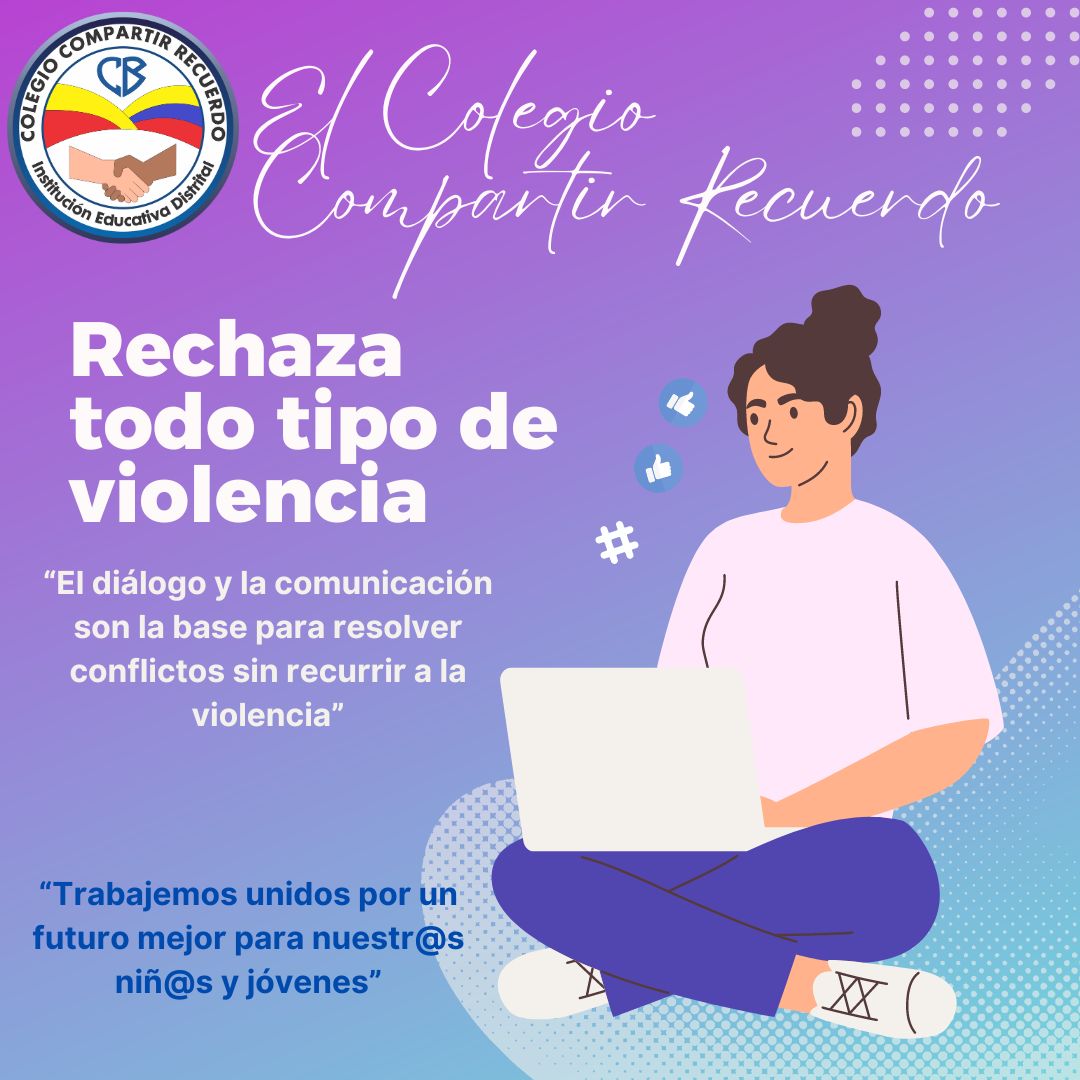 imagen de campaña anti violencia