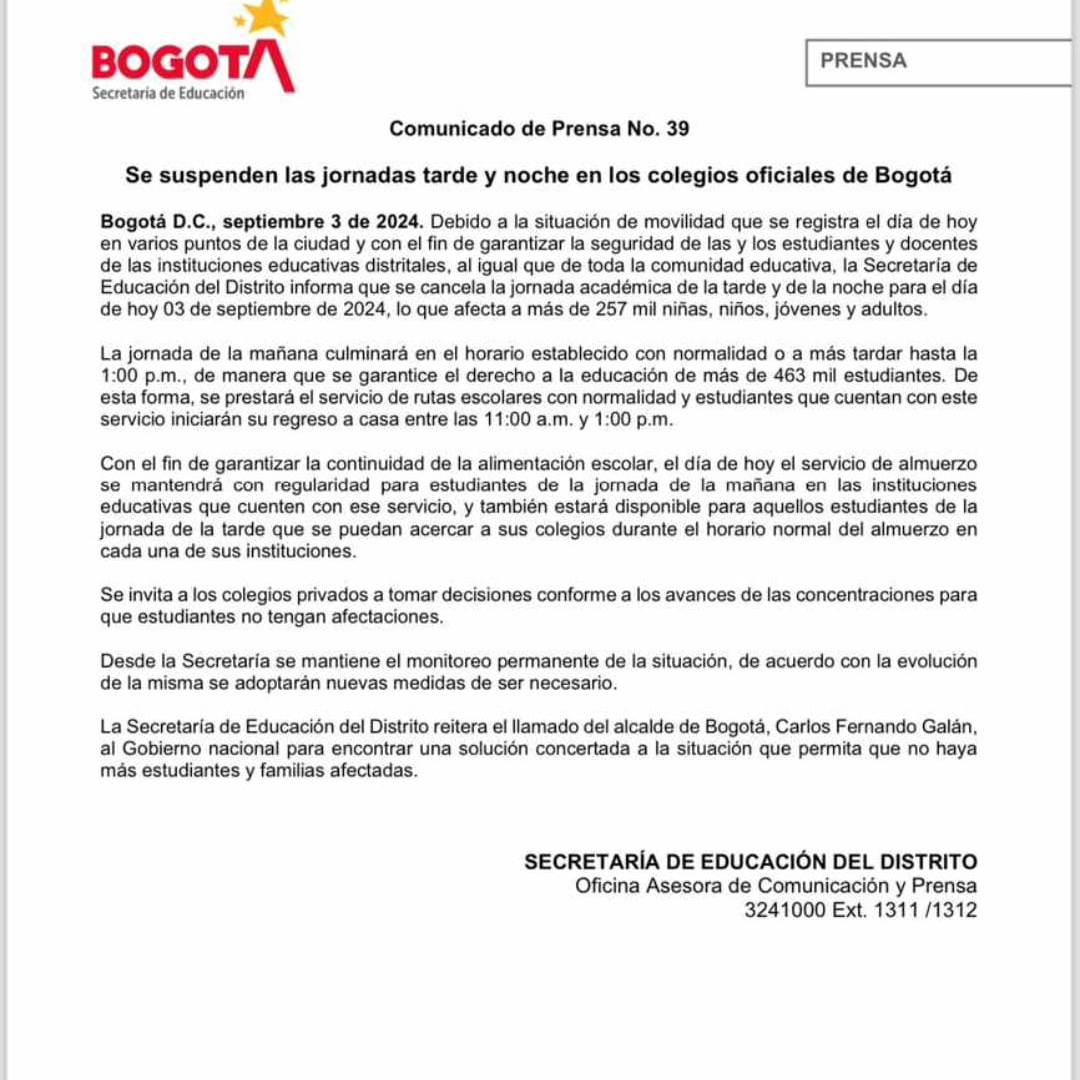 Paro transportadores