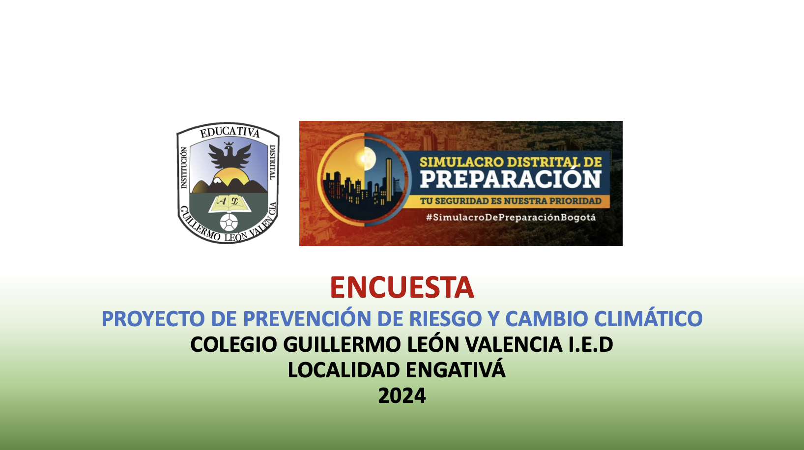 ENCUESTA PROY PREVENCION