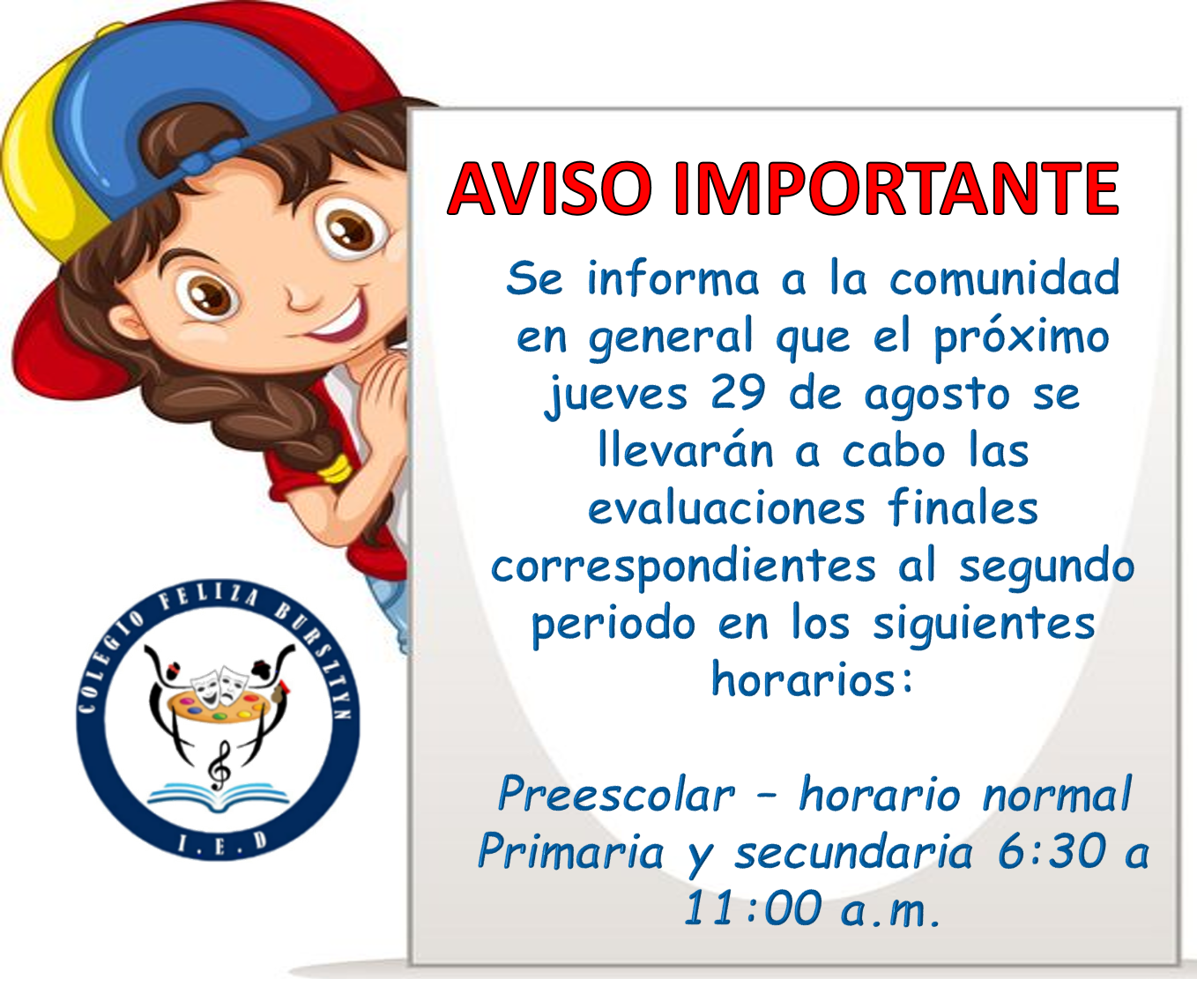 EVALUACIONE FINALES 2° PERIODO