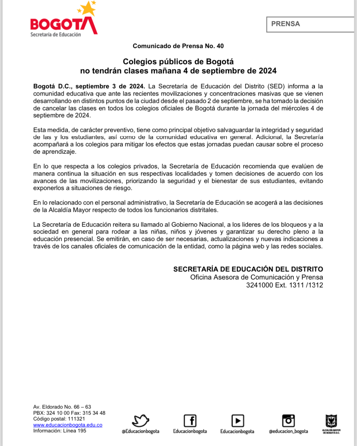 Imagen circular de la secretaria 