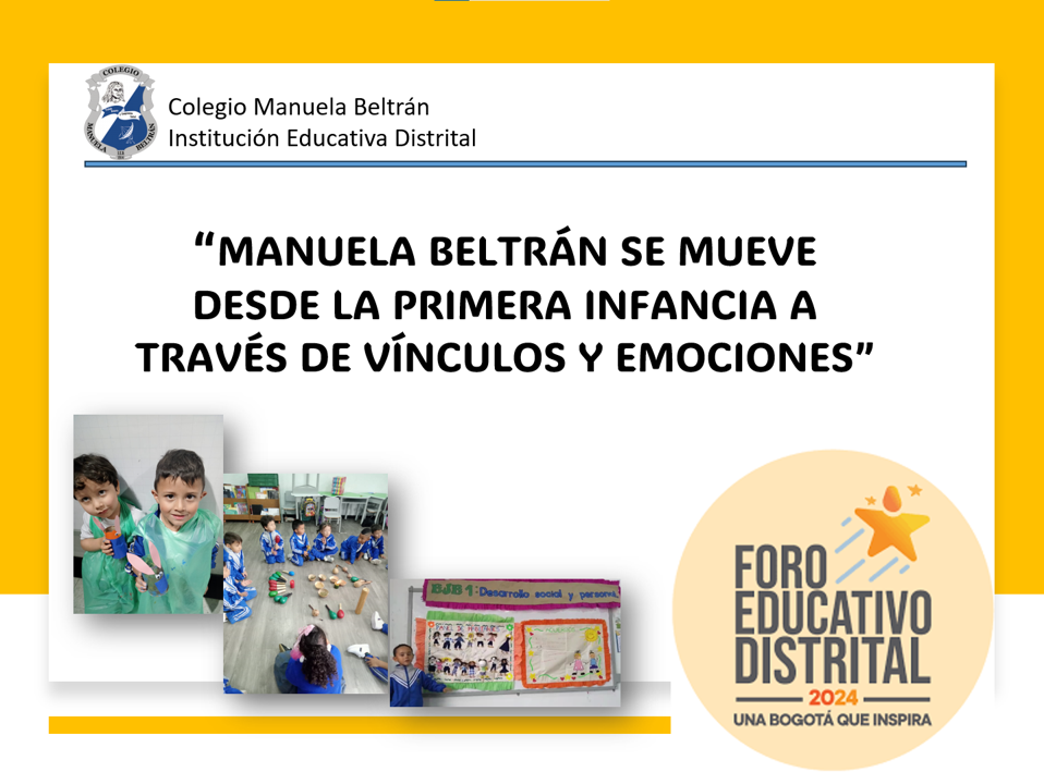 Foro educatvio distrital