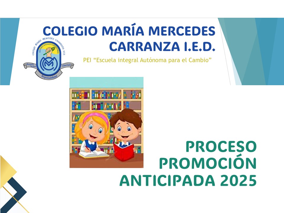 PROCESO PROMOCIÓN ANTICIPADA - ACOMPAÑADA 2025