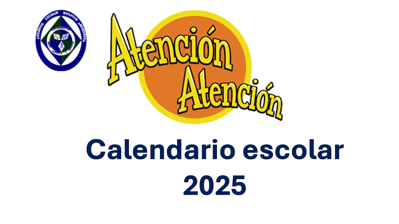 Resolución de calendario escolar 2025
