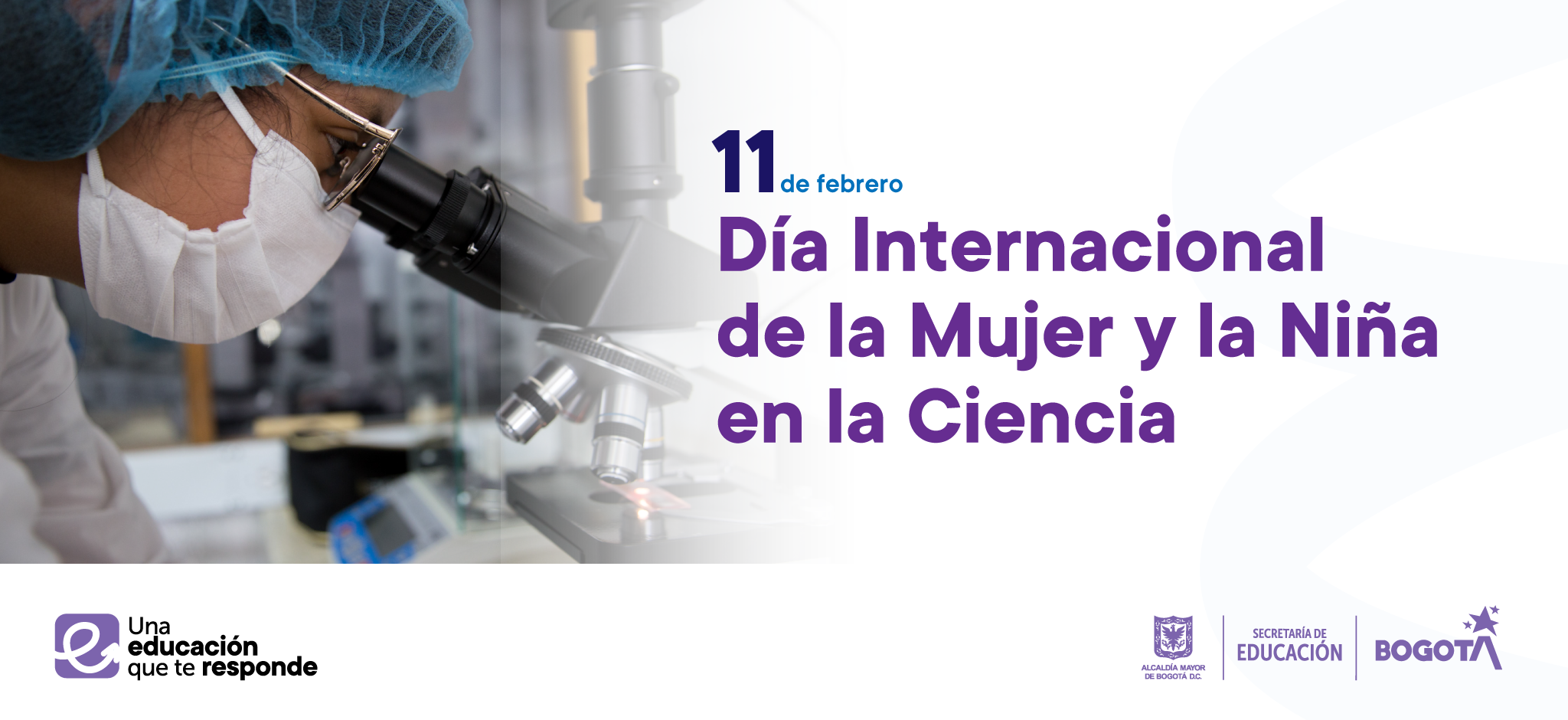 Día Internacional  de la Mujer y la Niña en la Ciencia 
