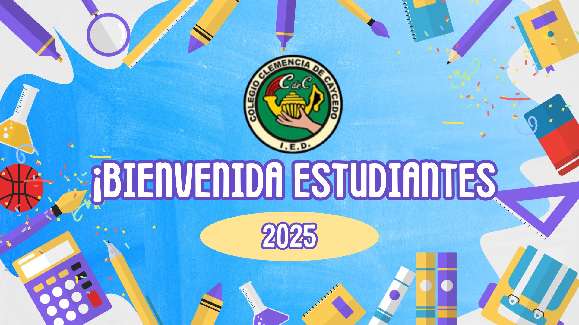 Bienvenida de estudiantes 2025