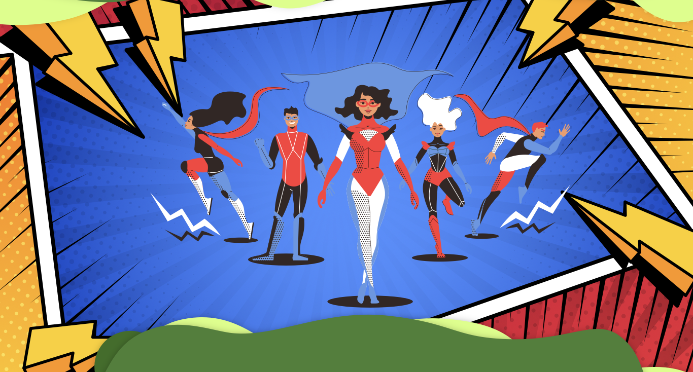 Mis héroes y heroínas favoritos