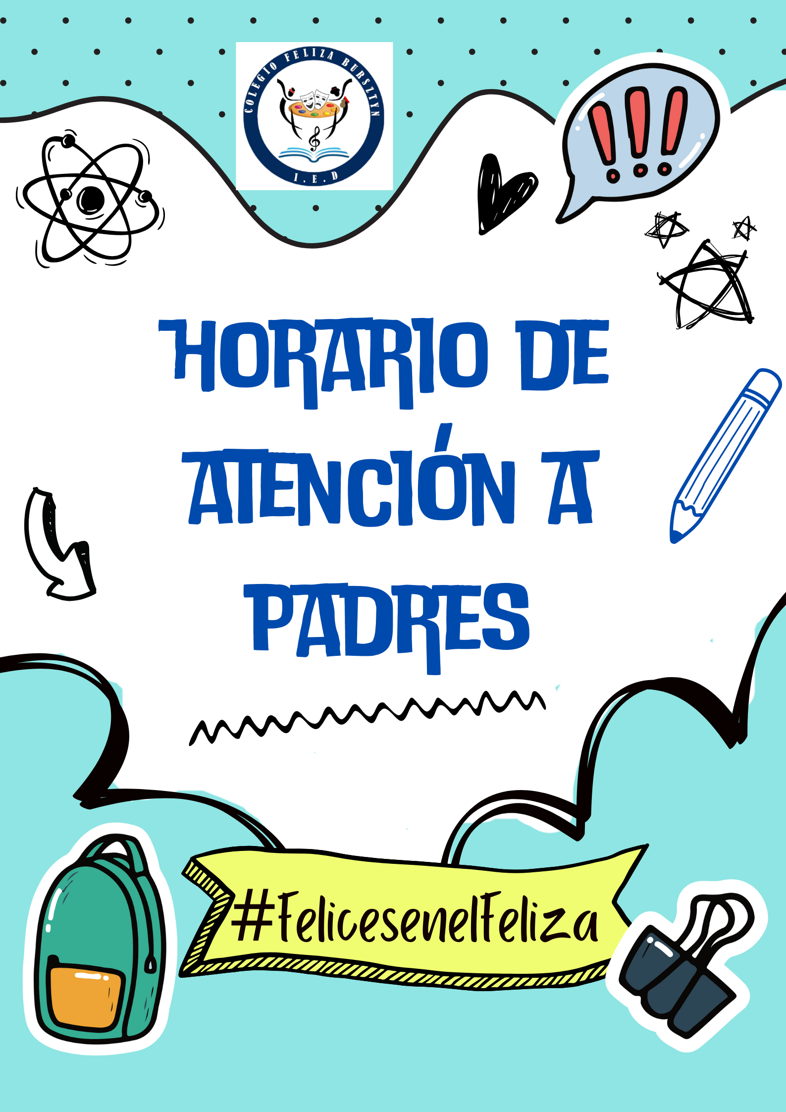 HORARIOS DE ATENCIÓN A PADRES