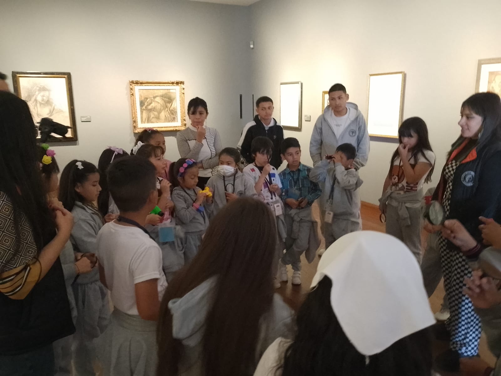 Los niños cuentan la historia del arte. Trabajo realizado en alianza con el Banco de la República 